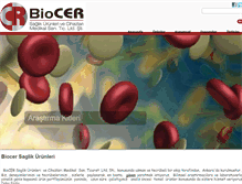 Tablet Screenshot of biocersaglik.com